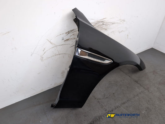 Jaguar Xf X260 Saloon Wing Front Driver Side Ultimate Black Lrc Pab 2015-2020 - photo 2