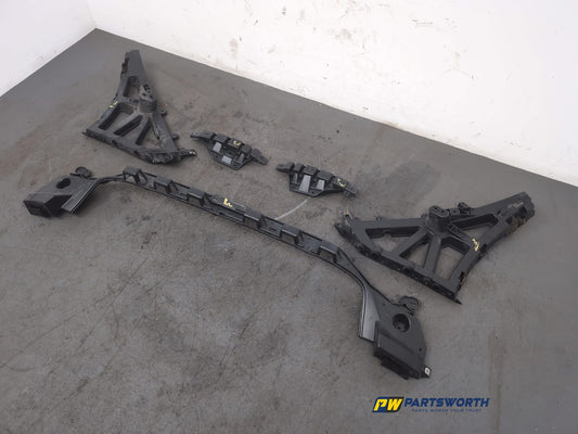 Jaguar Xf X260 Saloon Rear Bumper Mounting Bracket Set Gx6317e855a 2015-2020 - photo 2
