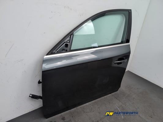 Audi Rs4 Fsi Quattro B8 Estate Door Front Passenger Daytona Grey Pearl Lz7s - photo 2