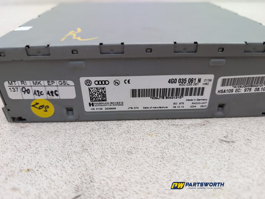 Audi Rs4 Fsi Quattro B8 Multimedia Sat Nav Head Unit 4g0035061n 2012-2015 - photo 2