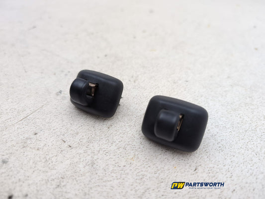 Audi Rs4 Fsi Quattro B8 Sun Visor Holding Clip Pair 8u0857562 2012-2015 - photo 2