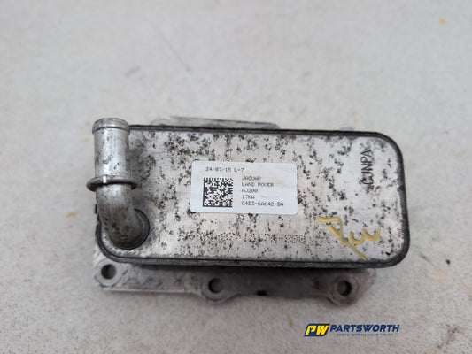 Jaguar Xf X260 2.0l Diesel Engine Oil Cooler G4d36a642ba 2015-2020 - photo 2