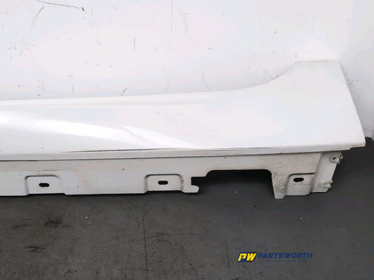 BMW 6 SERIES 640D M SPORT GRAN COUPE F13 SIDE SKIRT LEFT ALPINE WHITE 300 15-18 2