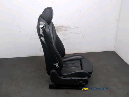 BMW 6 SERIES 640D M SPORT GRAN COUPE F13 FRONT RIGHT SEAT LEATHER 7280534 12-18 2