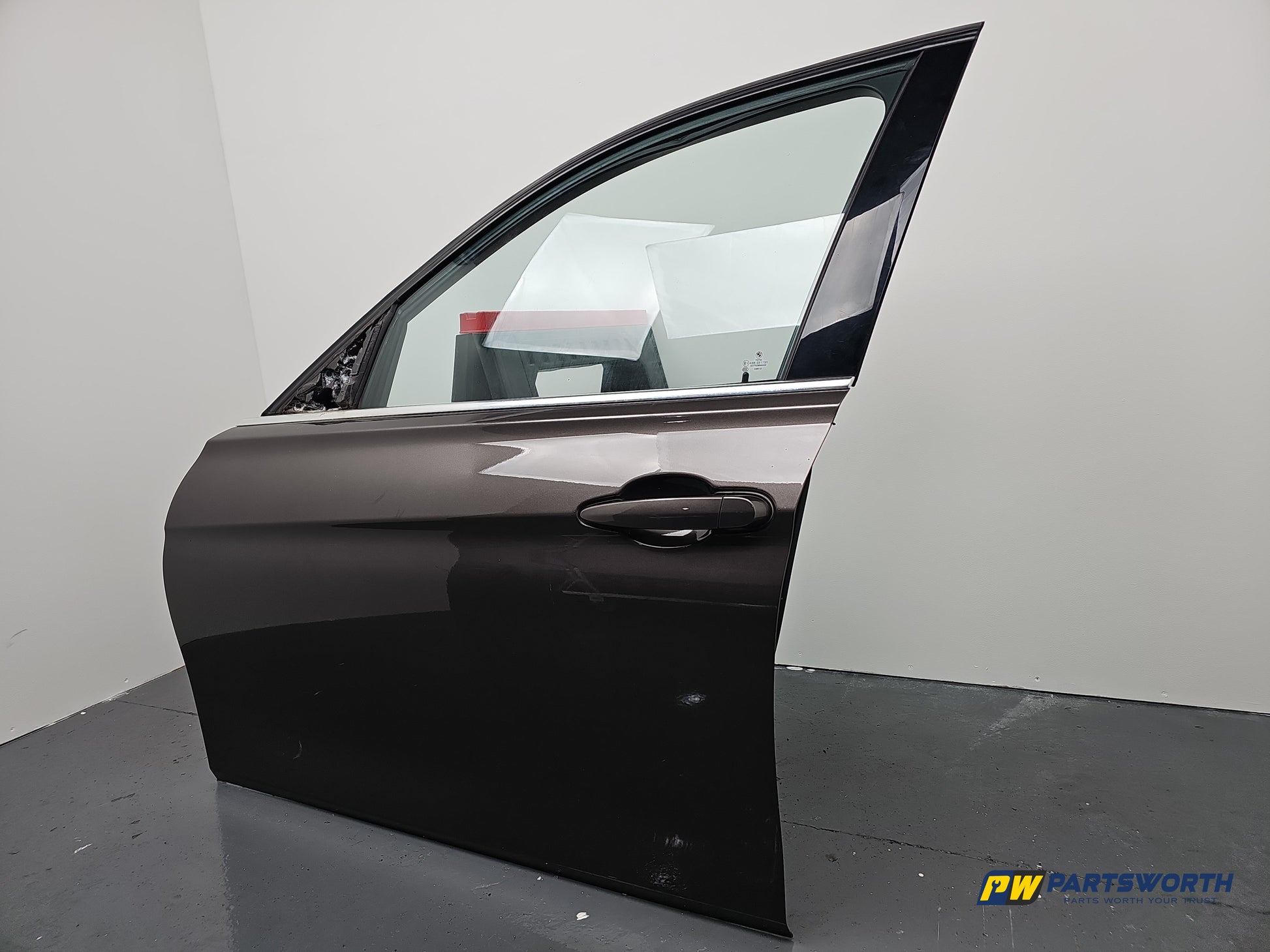 Bmw 3 Series F30 Saloon Door Front Lh Passenger Side B65 Brown 2012-2015 - photo 7