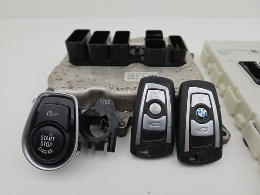 2014 Bmw 320i Luxury Auto Engine Ecu Kit 3 Series F30 Saloon 4 Doors Petrol - photo 2