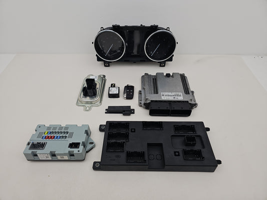 JAGUAR XE X760 2015-2019 Engine ECU Kit Automatic GX73-12C520-FAF Key Included