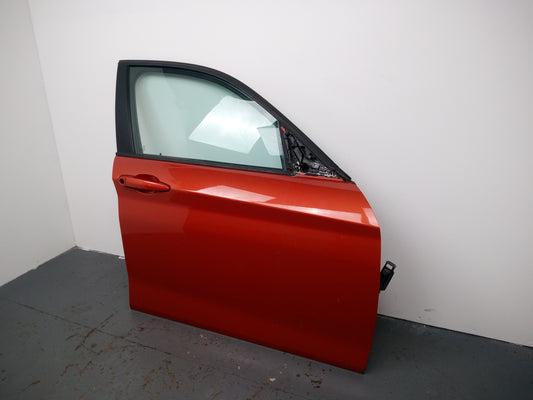 Bmw 1 Series F20 2011-19 Front Rh Front Driver Side Door Valencia Orange B44 - photo 2