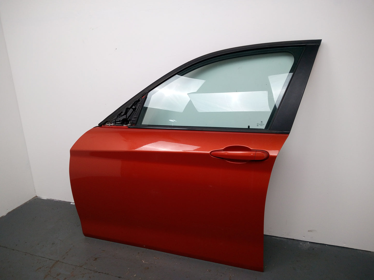Bmw 1 Series F20 2011-19 Front Lh Front Passenger Side Door Valencia Orange B44 - photo 2