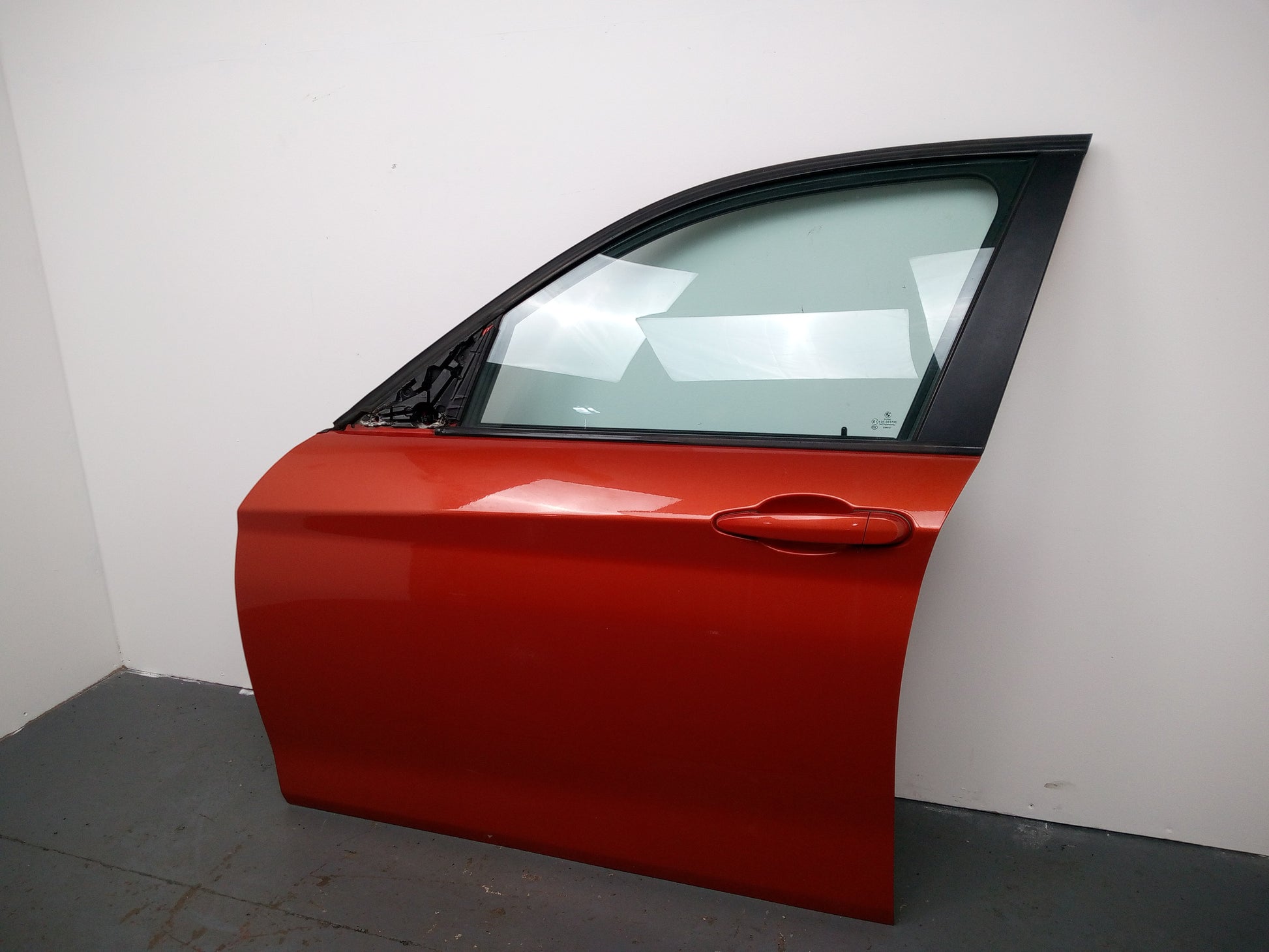 Bmw 1 Series F20 2011-19 Front Lh Front Passenger Side Door Valencia Orange B44 - photo 2