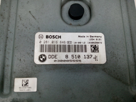Bmw F10 F11 520d Diesel N47n 184hp Engine Ecu Control Unit Dde 8510137 Automatic - photo 2