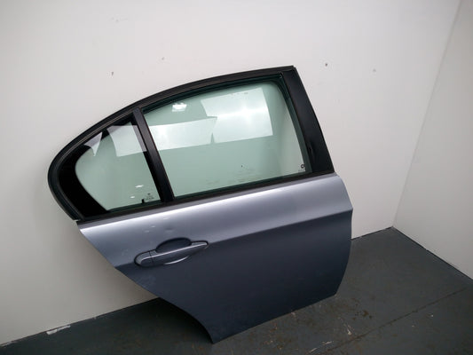 Bmw 3 Series Door Rear Saloon E90 O/S Drivers Right Side Blue Metallic Water 896 - photo 2