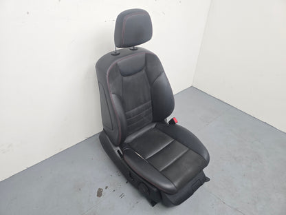 Mercedes-Benz C250 Amg Seat Front Rh Right Black With Red Stiching 2007-2014 - photo 2