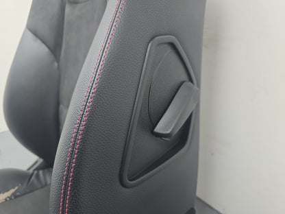 Mercedes-Benz C250 Amg Seat Front Rh Right Black With Red Stiching 2007-2014 - photo 8