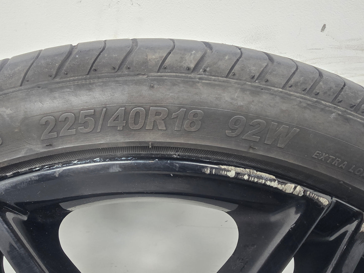 Mercedes-Benz C Class Amg W204 Front 7.5j Alloy Wheel Black A2044010604 - photo 8