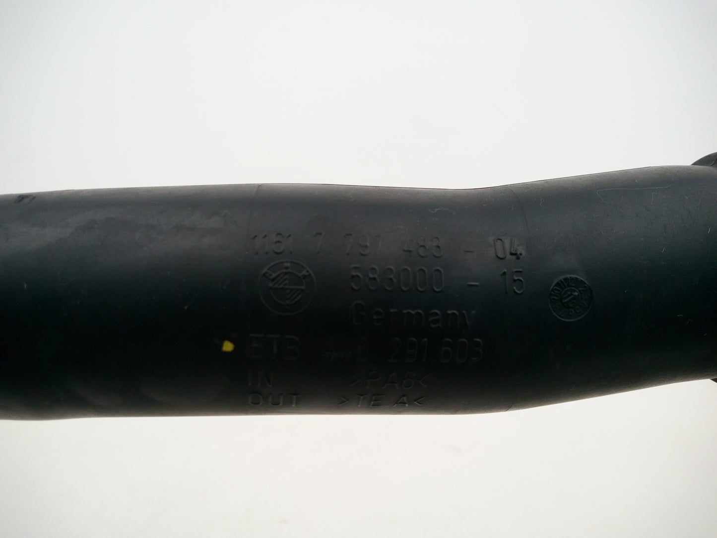 Turbo Intercooler Top Hose 2