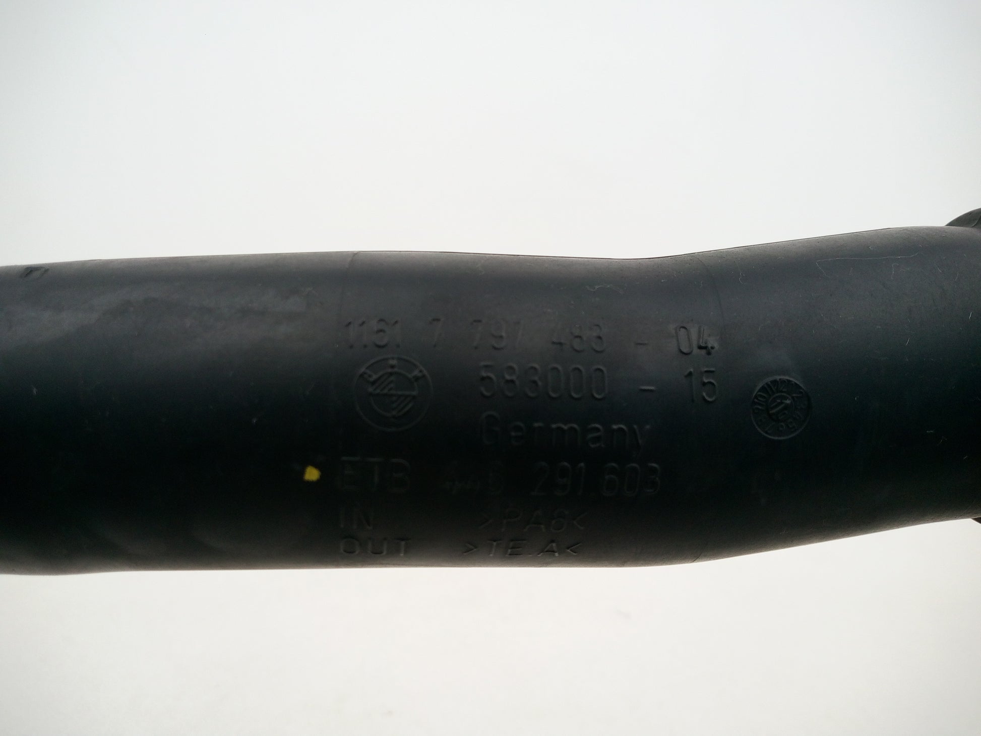 Turbo Intercooler Top Hose 2