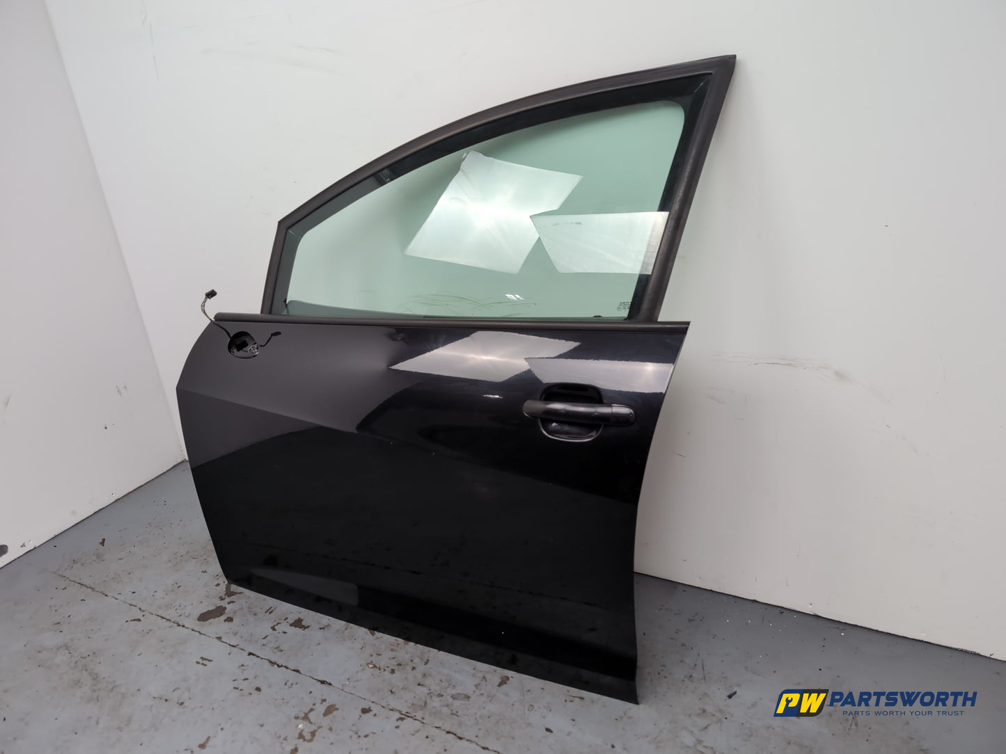 Seat Ibiza 6j/6p Estate Door Left Front Passenger Side Black Lz9y 2010-2014 - photo 2