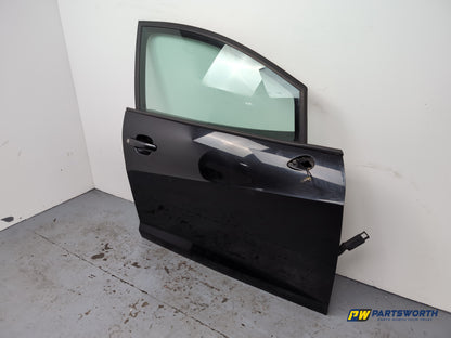 Seat Ibiza 6j/6p Estate Door Right Front Driver Side Black Lz9y 2010-2014 - photo 2