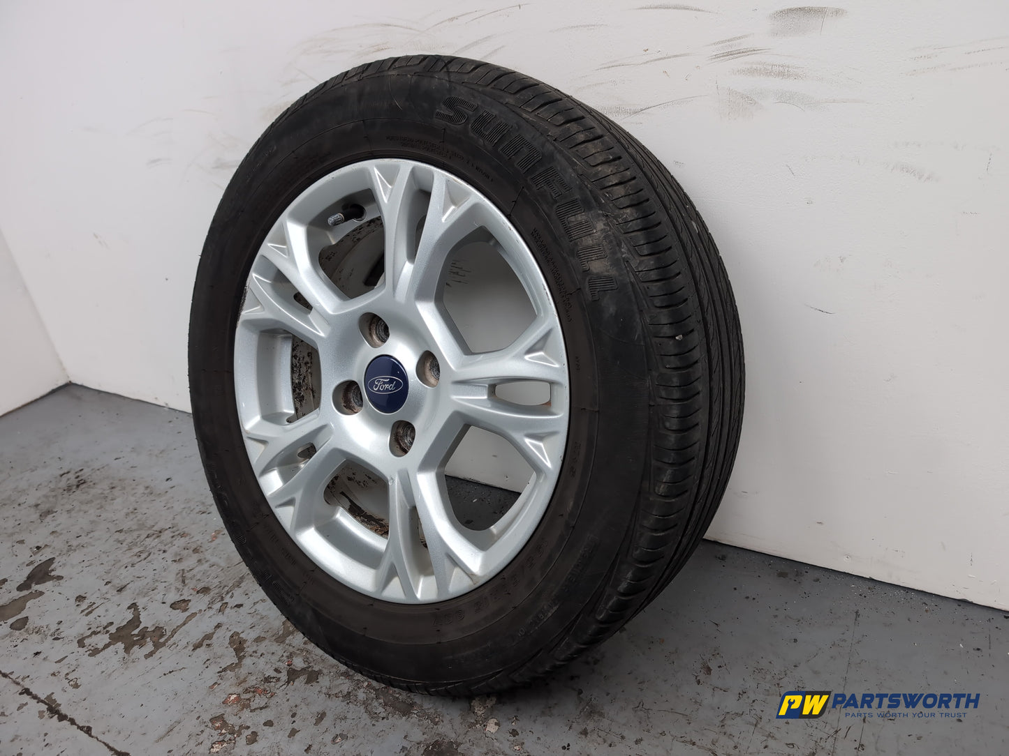 Ford Fiesta / B-Max Zetec Turbo Alloy Wheel 195/60 R15 6jx15h2 2012-2017 - photo 2
