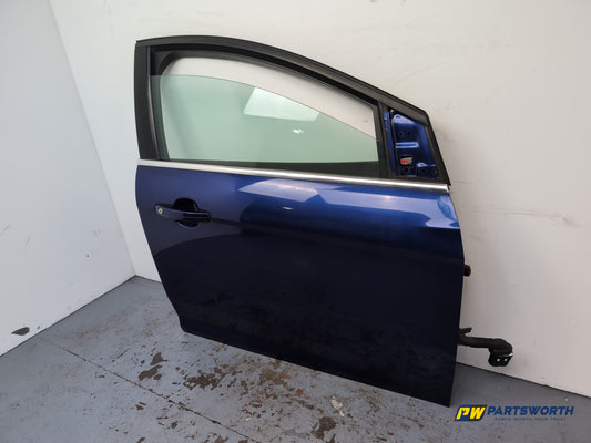 Ford Focus C346 Hatchback Door Front Rh Driver Side Blue Hf 2011-2018 - photo 2