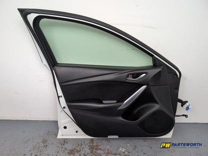 Mazda 6 Gjgl Door Front Lh Passenger Side Snowflake White Pearl Ghl4 2012-2022 - photo 8