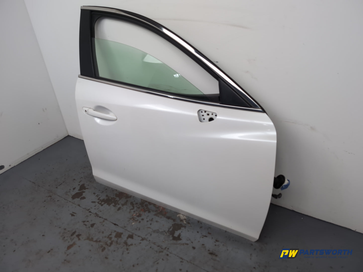 Mazda 6 Gjgl Door Front Rh Driver Side Snowflake White Pearl Ghl4 2012-2022 - photo 2