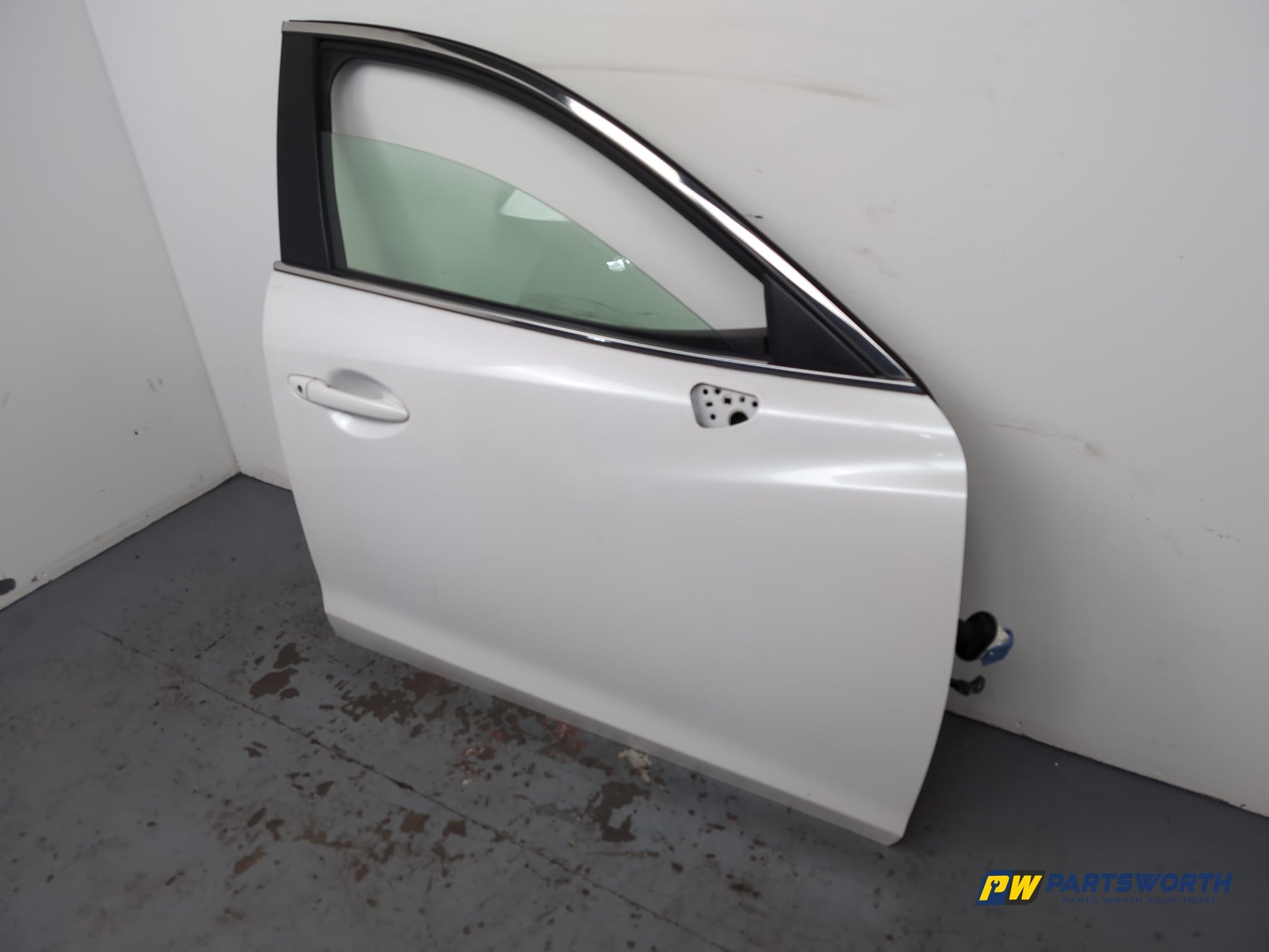Mazda 6 Gjgl Door Front Rh Driver Side Snowflake White Pearl Ghl4 2012-2022 - photo 2