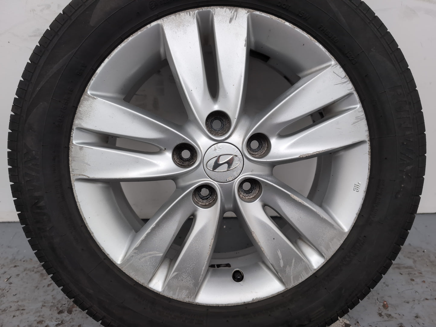 Hyundai Ix20 Style Crdi Wheel With Tyre 205/55 R16 2010-2019 - photo 2