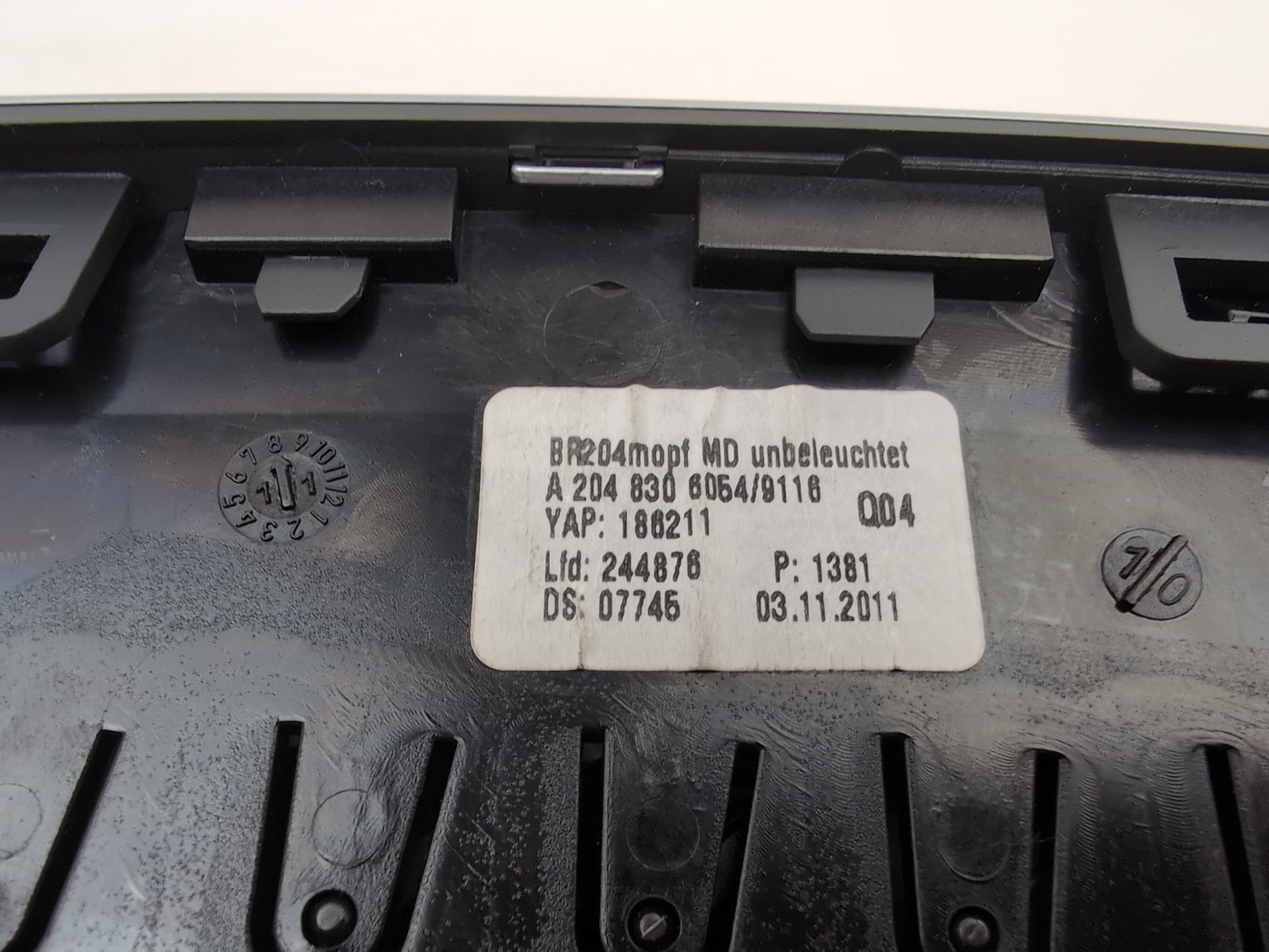 Dashboard Trim With Air Vent  6
