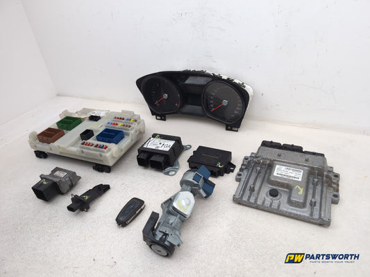 Ford Galaxy Zetec Tdci Auto Engine Ecu Kit Bg9112a650pj 2010-2015 - photo 2
