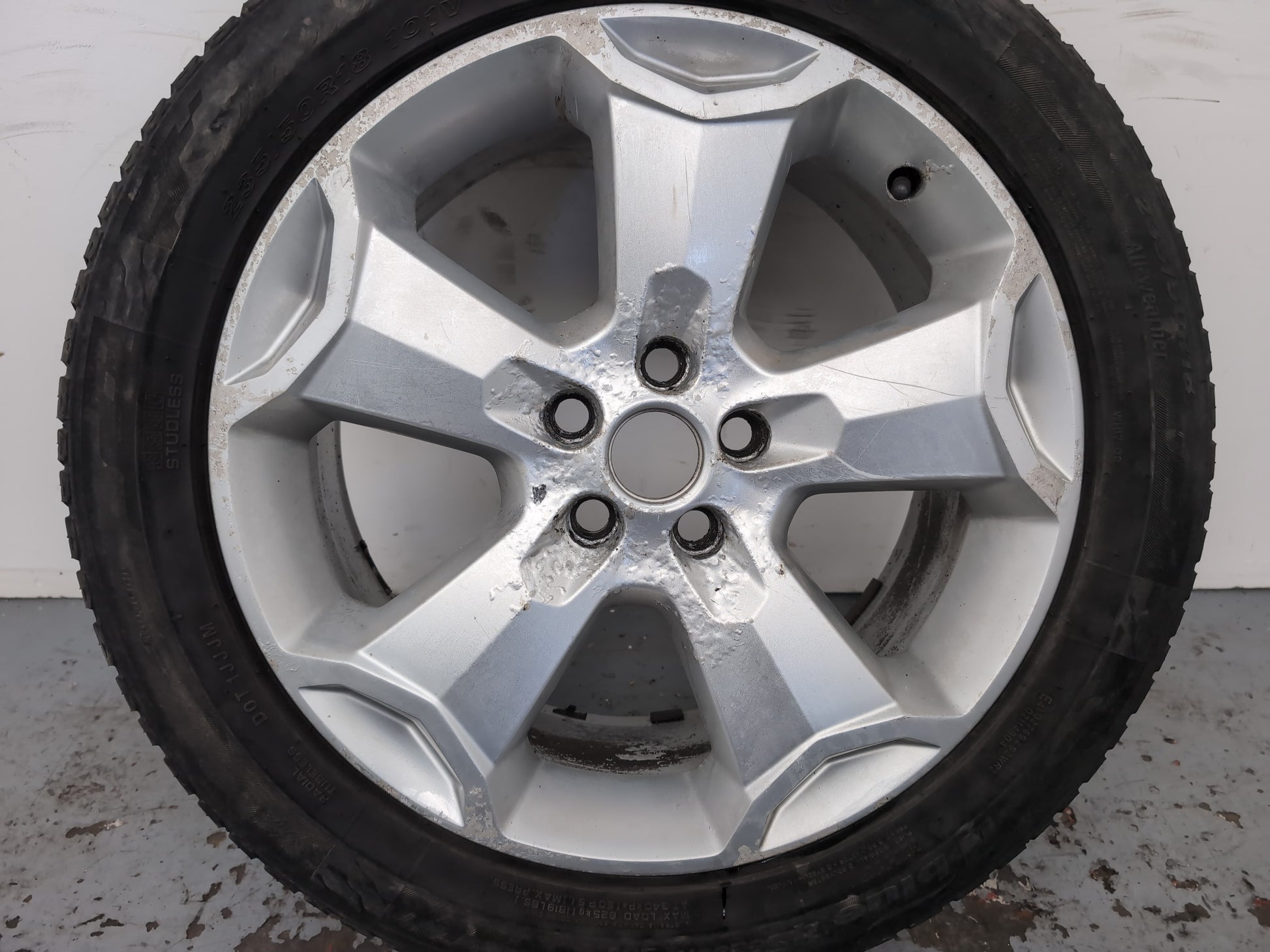 Ford Kuga Titanium X 4x4 Tdci Auto Wheel With Tyre 235/50 R18 6v4j1007bb - photo 2