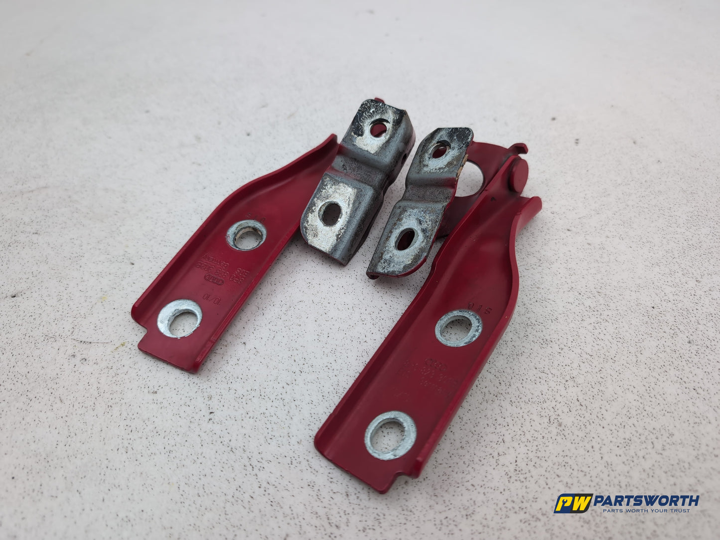 Audi A3 Sport Tfsi Bonnet Hinges 8p0823302b 8p0823301b - Pair 2008-2012 - photo 3