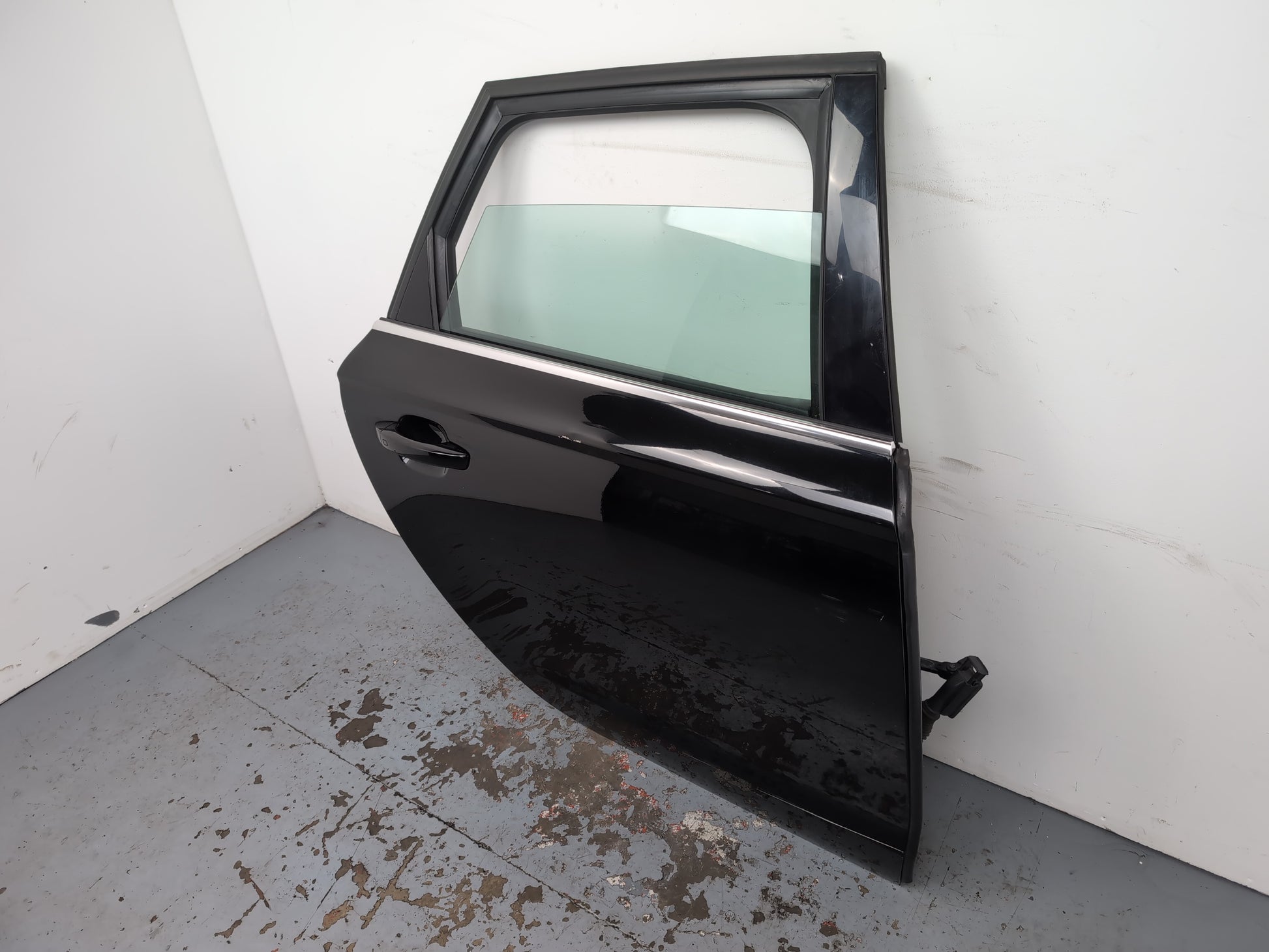 Audi A6 Se Tdi Estate Door Rear Rh Driver Side Black Ly9b 2011-2018 - photo 2