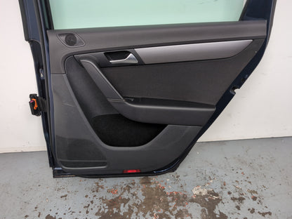 Volkswagen Passat Highline Door Rear Rh Driver Side Night Blue Metallic Lh5x - photo 10