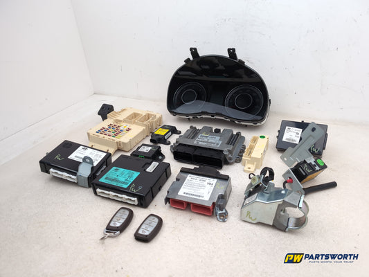 Hyundai I40 Style Crdi Complete Engine Ecu Kit 1.7l Diesel 391202a206 2011-2018 - photo 2