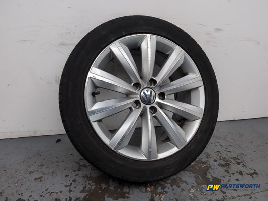 Volkswagen Passat Highline Tdi Blue Tech Wheel With Tyre 3aa601025f 235/45 R17 - photo 2
