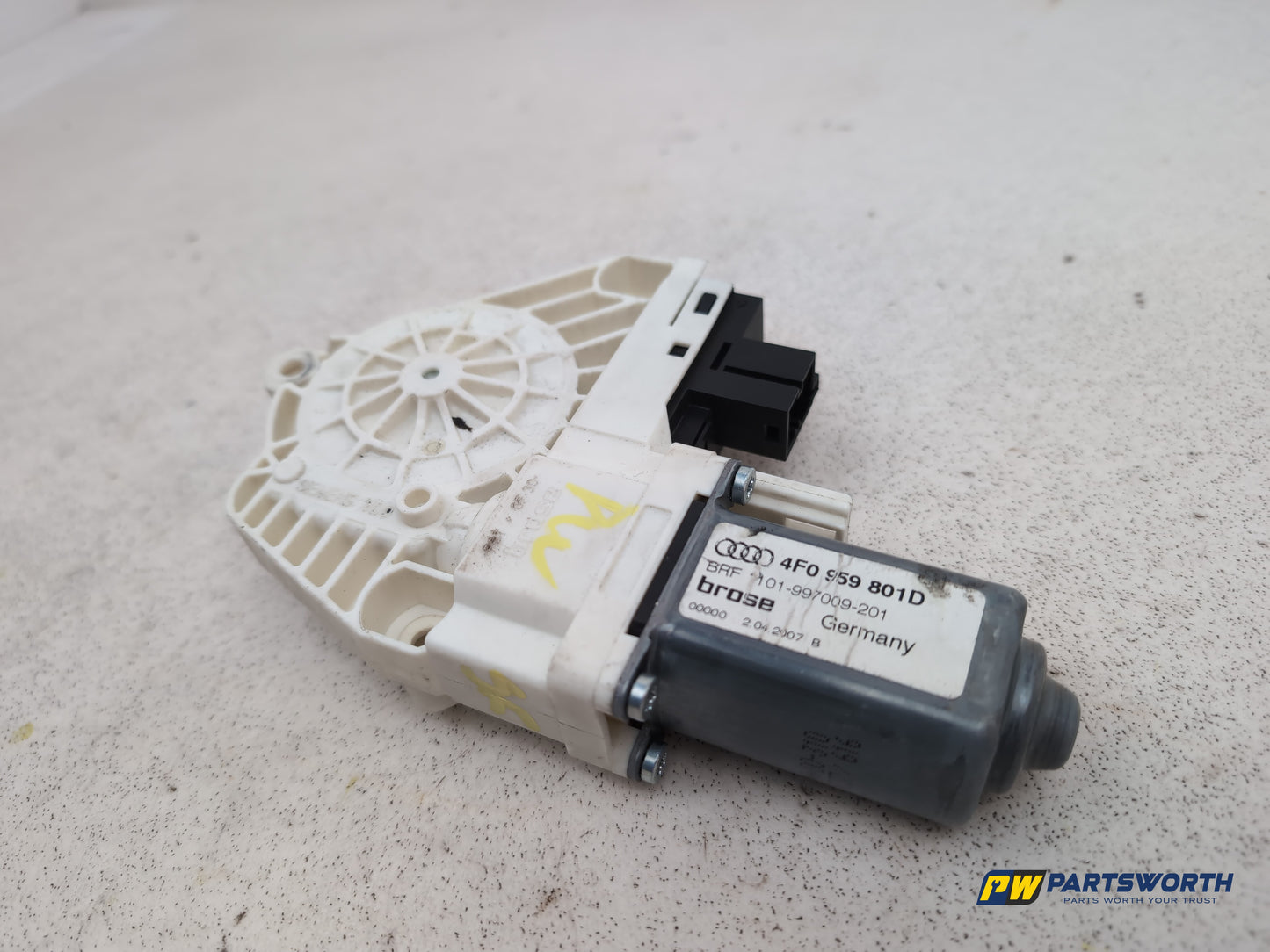 Audi A6 Se Tdi Quattro A Left Front Window Motor Passenger Side 4f0959801d - photo 2