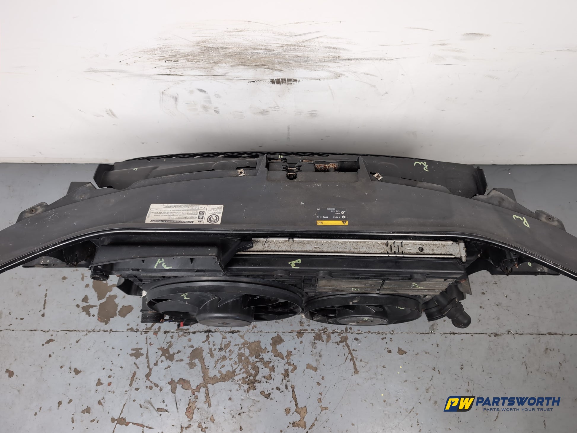 Volkswagen Passat Highline Tdi Radiator Pack Slam Panel 2010-2014 - photo 8