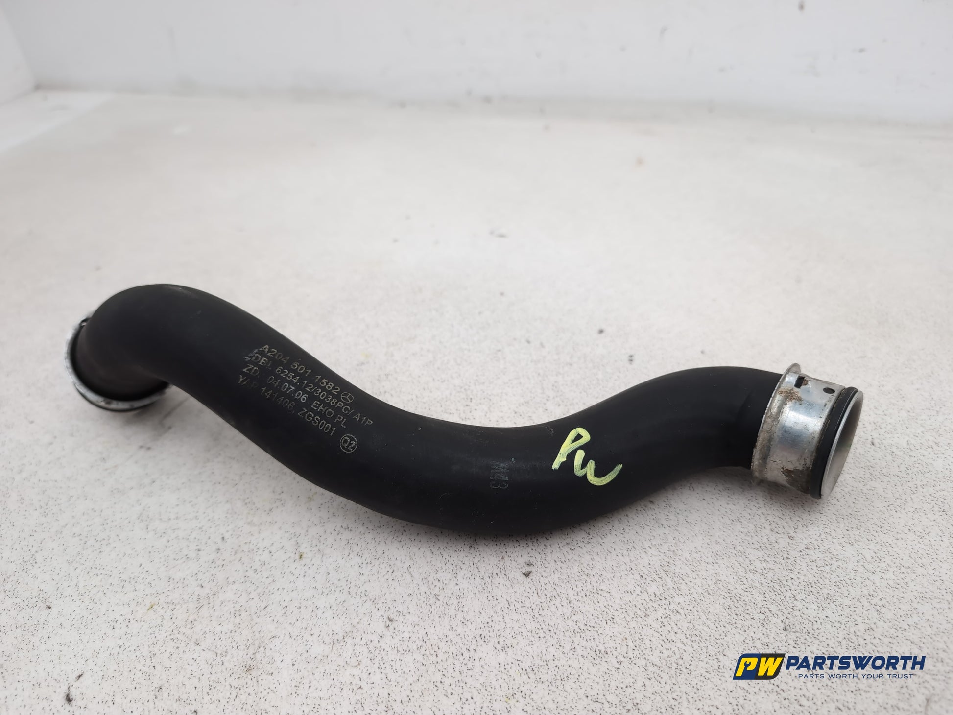 Mercedes-Benz C250 Amg Sport Ed125 Radiator Coolant Water Hose Pipe A2045011582 - photo 2