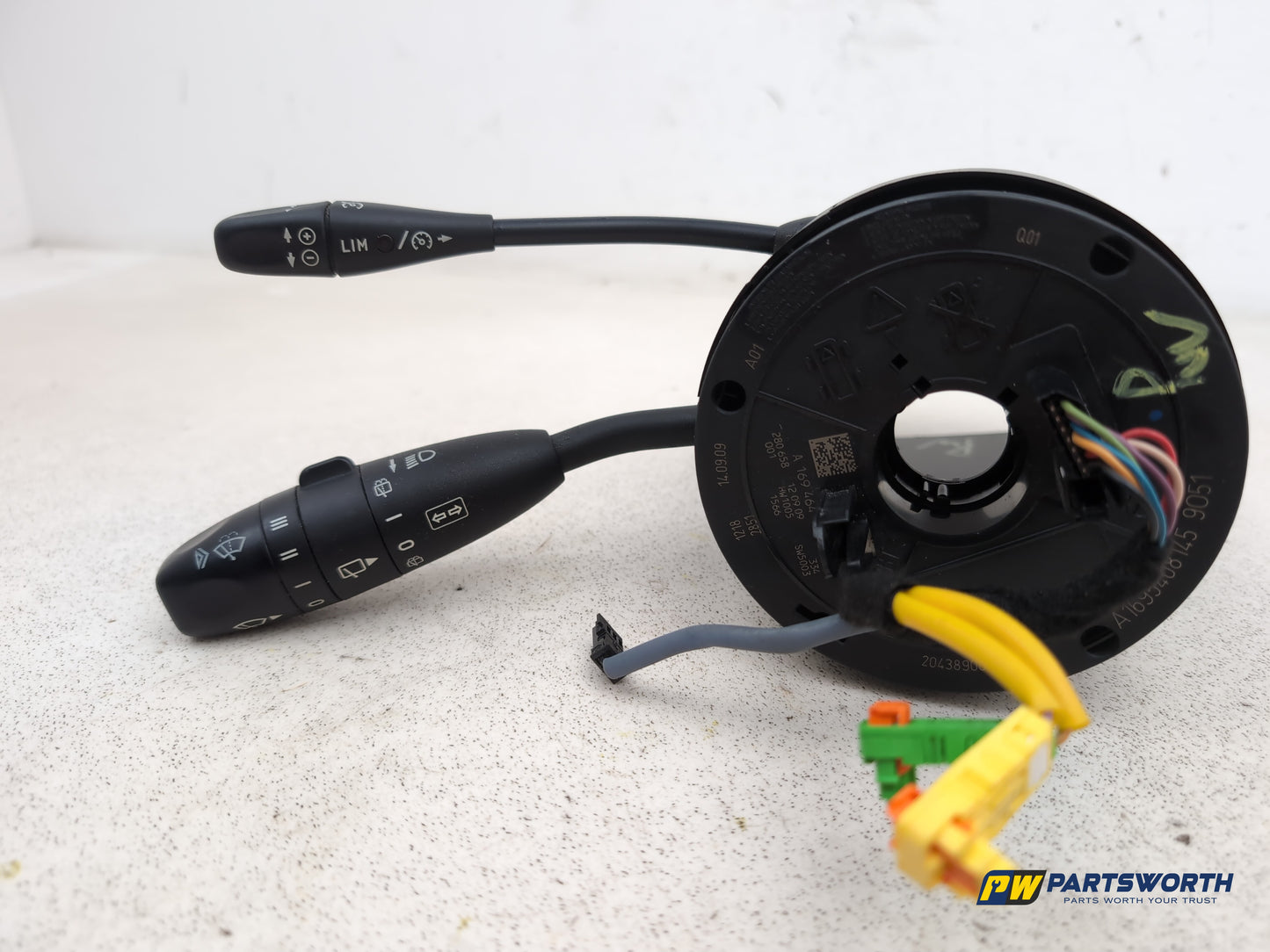 Mercedes-Benz B160 Sport Cvt Indicator Wiper Stalk With Squib Ring A1695408145 - photo 2
