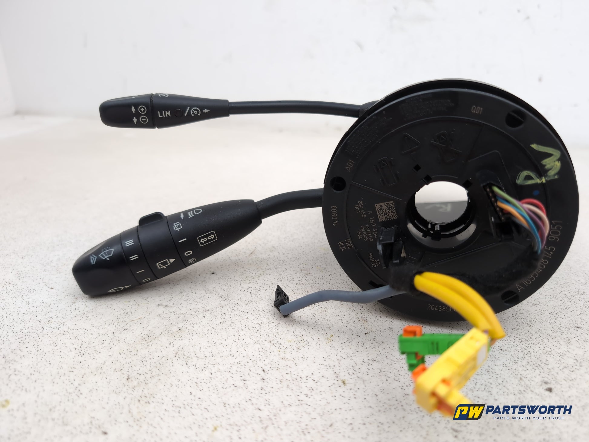 Mercedes-Benz B160 Sport Cvt Indicator Wiper Stalk With Squib Ring A1695408145 - photo 2