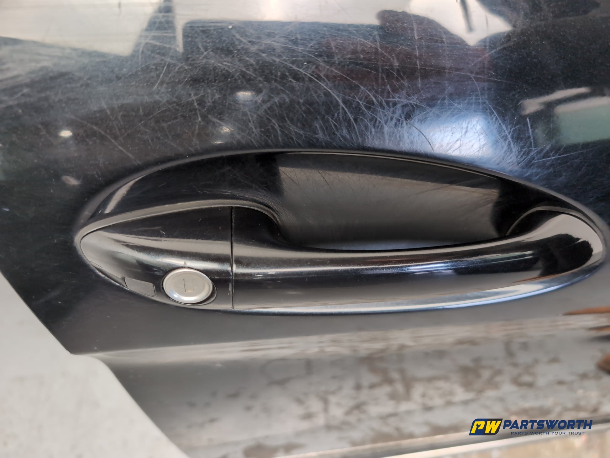 Mercedes-Benz B Class W245 Door Front Rh Driver Side Black 191 2005-2011 - photo 2
