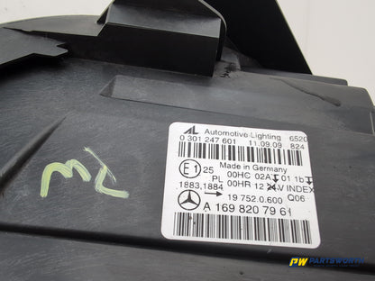 Mercedes-Benz B160 Sport Cvt Headlamp Lh Passenger Side A1698207961 2005-2011 - photo 8