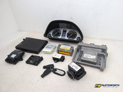 Mercedes-Benz B160 Sport Cvt Engine Ecu Kit Complete A0024463140 2009-2011 - photo 2