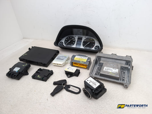 Mercedes-Benz B160 Sport Cvt Engine Ecu Kit Complete A0024463140 2009-2011 - photo 2