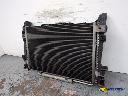 Mercedes-Benz B160 Sport Cvt Radiator With Fan 2005-2011 - photo 2