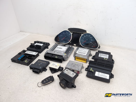 Audi A6 Se Tdi Quattro A Engine Ecu Kit Complete 4f0907401c 2005-2011 - photo 2