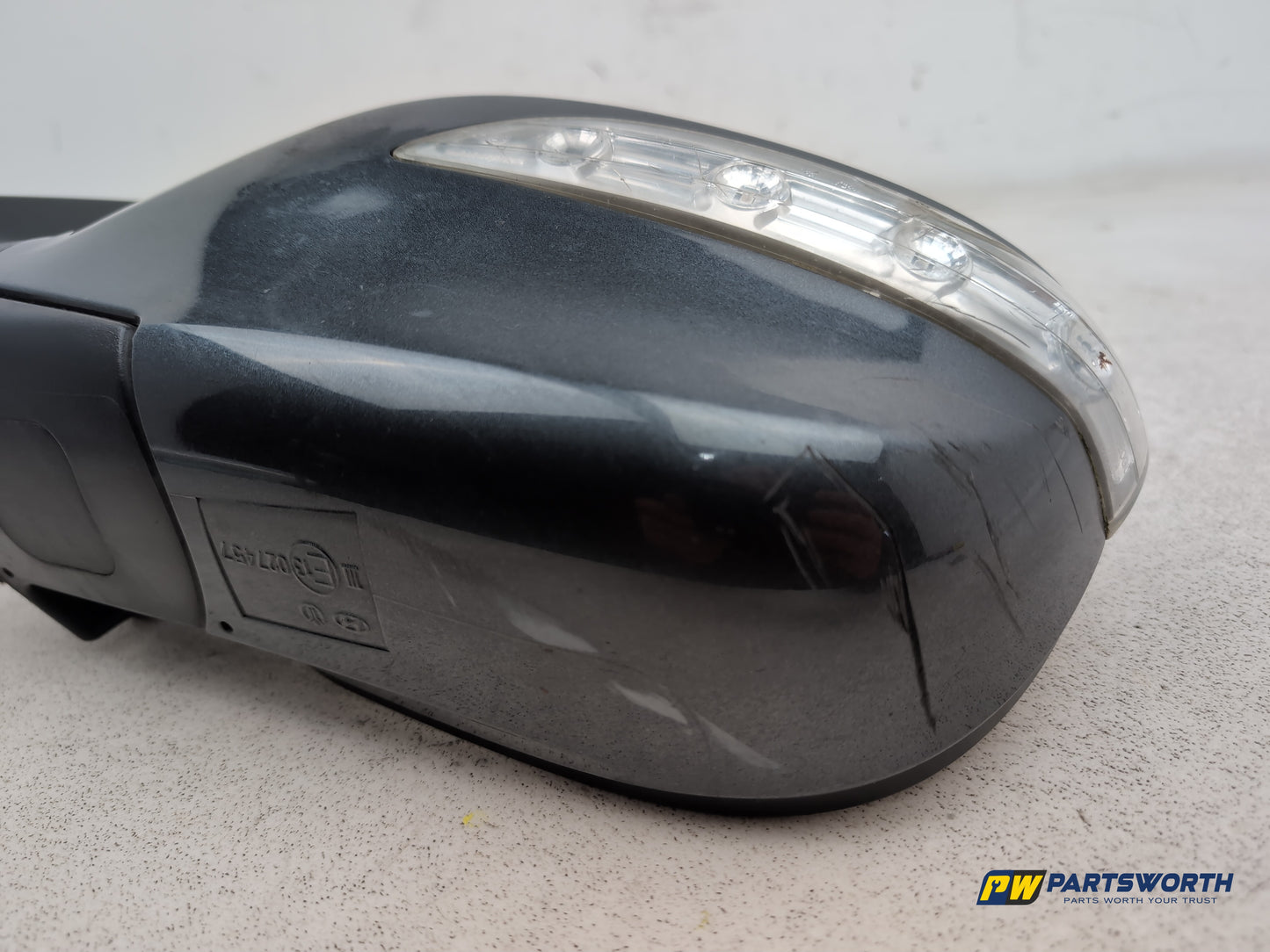 Hyundai Ix35 Style 2wd Crdi 134 Door Mirror Lh Passenger Side Grey 5k 2009-2015 - photo 8