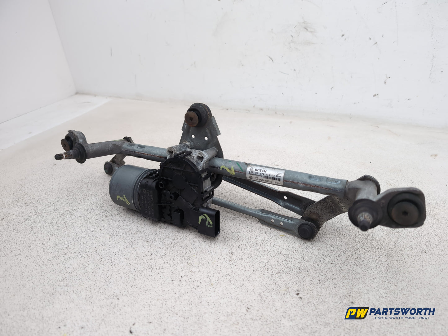 Skoda Citigo Se 12v Front Wiper Linkage Mechanism With Motor 6r2955119a - photo 2
